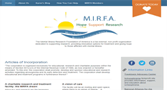 Desktop Screenshot of mirfa.org